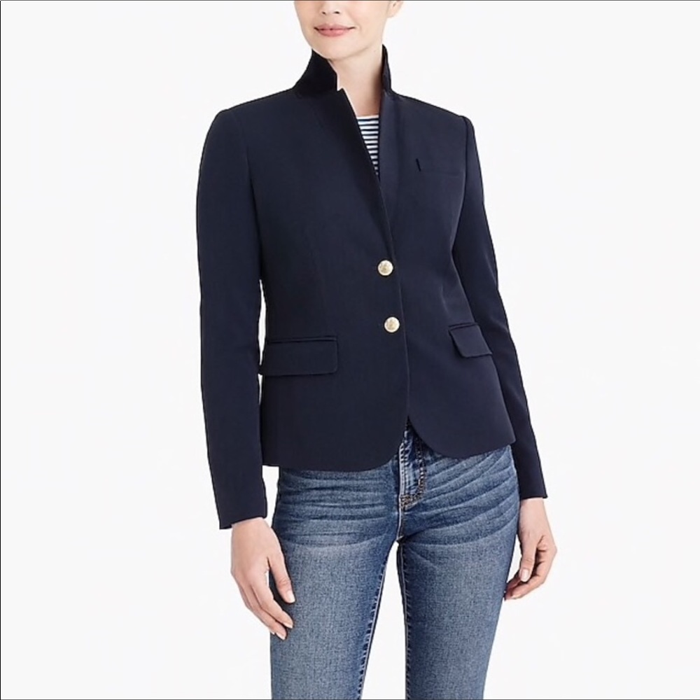 ✨Host Pick✨NWT Classic J. Crew Schoolboy Blazer - Picture 6 of 9